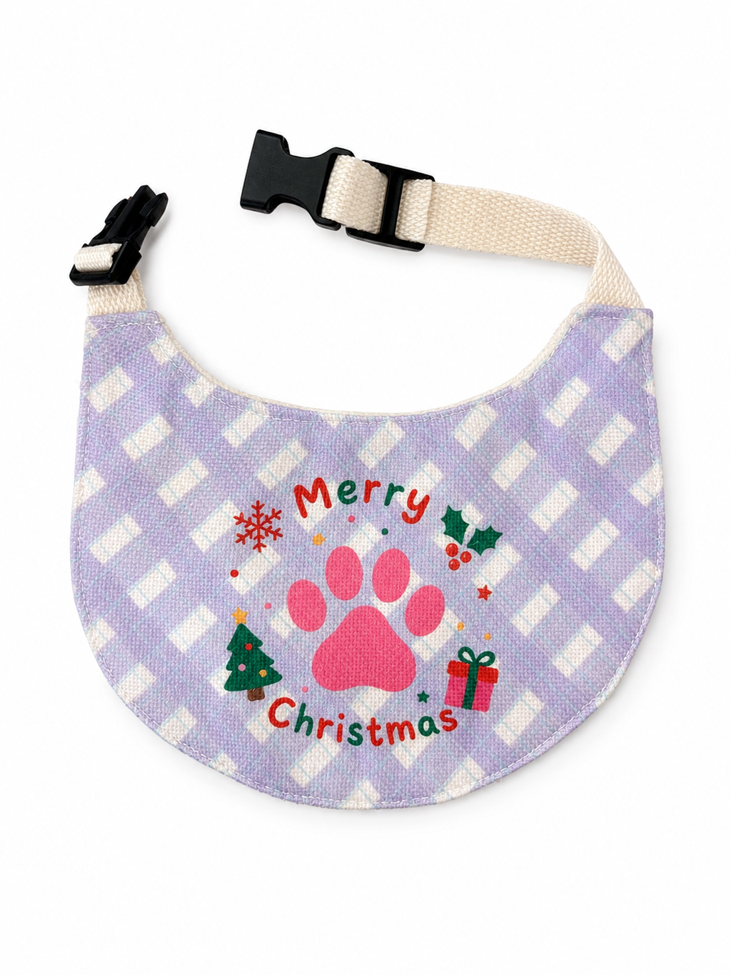 Pink Paw Pet Bandanas- (3 colours)