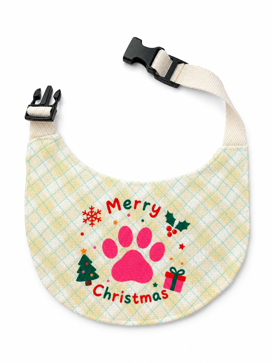 Pink Paw Pet Bandanas- (3 colours)